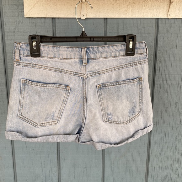 Forever 21 Distressed Jean Shorts - Picture 8 of 9